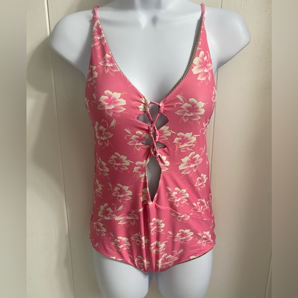 Acacia Swimwear Kokomo in Neon Vintage Aloha - Picture 1 of 3